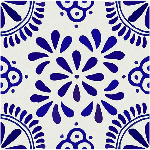 Vista 49 de Pegatinas de Azulejos Estilo Azulejo Español Portugués Despegar y Pegar para Salpicadero Juego de 16 piezas (3.9_10)
