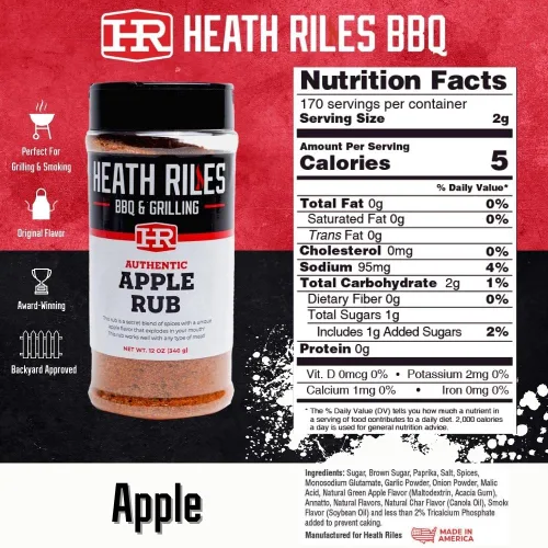 Vista 2 de Heath Riles - Paquete de condimentos de manzana, cereza y nuez