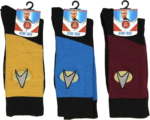 Vista 3 de Star Trek The Next Generation Uniform - Calcetines para adulto