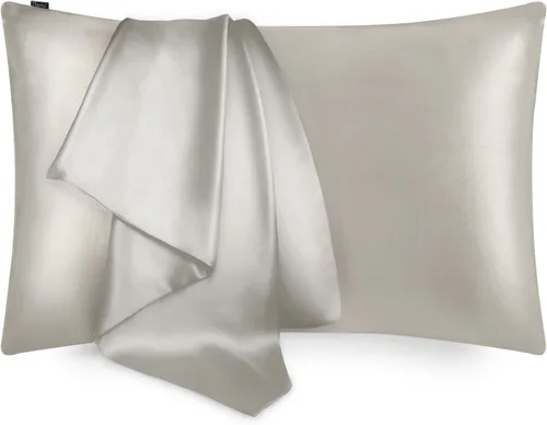 Vista 8 de LILYSILK Funda de almohada 100% de seda, 1 pieza de 0.984 in, funda de almohada pura para cabello y piel, sobre terse de doble cara, seda Charmeuse