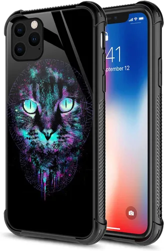 Vista 28 de CARLOCA Funda compatible con iPhone 12 Pro Max, funda de American Horror Story para iPhone 12 Pro Max para niñas y niños, diseño gráfico, a prueba