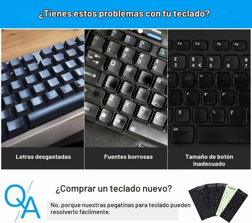 Vista 2 de 2 calcomanías de teclado árabe para computadora portátil portátil de Arabic