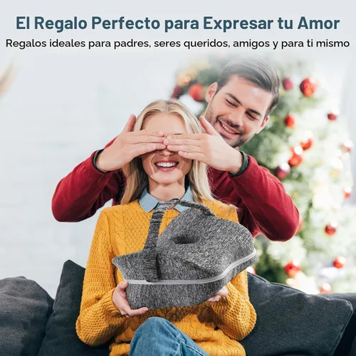 Vista 7 de Almohada de rodilla para dormir de lado, almohada de espuma viscoelástica para dormir de lado con correa, almohadas de alineación entre las piernas