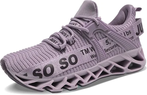 Vista 2 de Umyogo Zapatos deportivos, antideslizantes, para caminar, para mujer