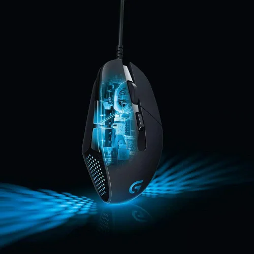 Vista 6 de Mouse gaming G302 Deadalus Prime MOBA, de Logitech, Negro