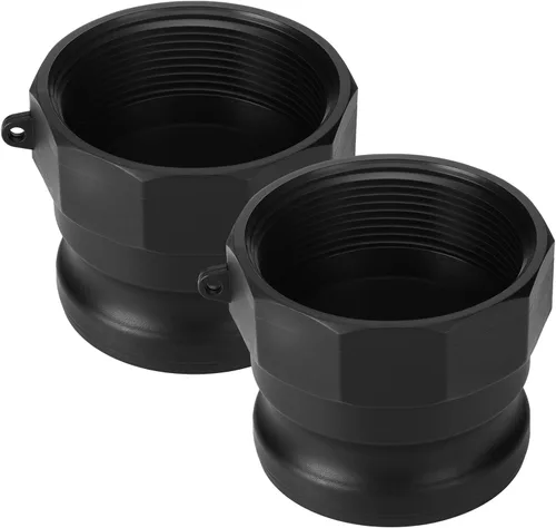 Vista 11 de Klyyo - Juego de 4 accesorios de Poly Camlock de 2 pulgadas macho x hembra
