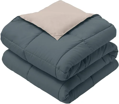 Vista 9 de Royal Hotel Bedding Manta reversible para bebé, manta para niños, hipoalergénica alternativa al plumón de calor medio, 30 x 40 pulgadas, juego de 2