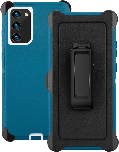 Vista 2 de Funda para Galaxy S20 FE, protección contra caídas, cuerpo completo, resistente, a prueba de golpes, caídas y polvo, funda protectora duradera de 3