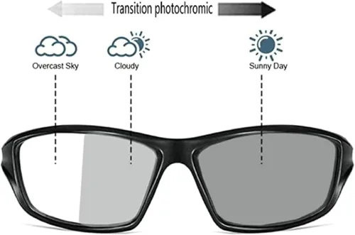 Vista 2 de Gafas de lectura fotocrómicas para hombre, lentes de lectura para conducción de lentes completas, gafas de sol presbípicas UV400-no bifocales