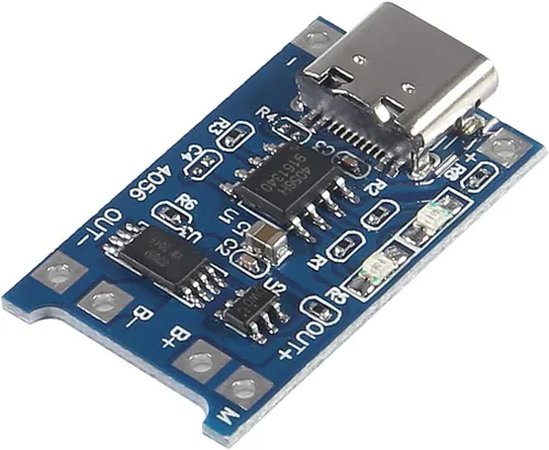Vista 5 de 20 unids TP4056 Tipo-C USB 5V 1A 18650 Módulo de cargador de batería de litio Junta de carga de iones de litio TC4056A con función de protección dual