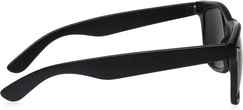 Vista 3 de zeroUV - Gafas de sol con montura de cuerno negro mate