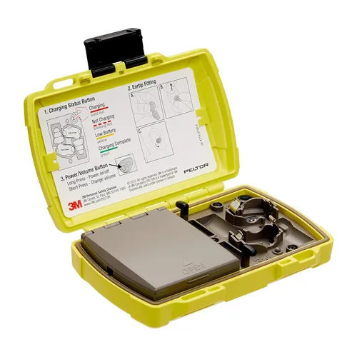 Vista 3 de 3M PELTOR 67071 LEP-100/200 Funda de carga de repuesto amarilla - IP54