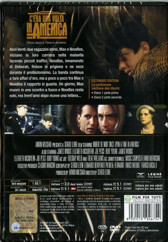 Vista 2 de C'era Una Volta in America DVD Indimenticabili Import italien