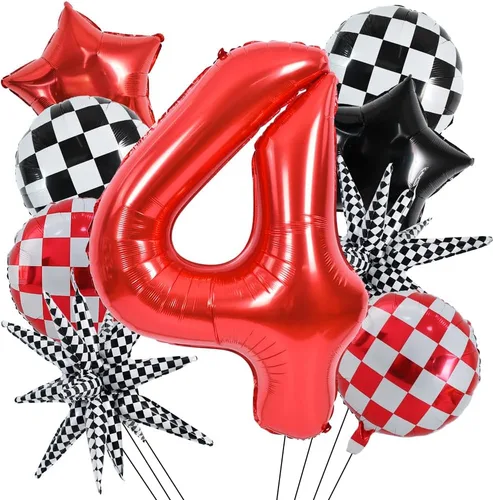 Vista 146 de Toniful - Globos de helio grandes de números del 0 al 9 de 40 pulgadas, color negro, globos digitales de número 0, globos de papel de aluminio