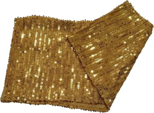 Vista 6 de Bandas de lentejuelas de alta elasticidad para decoración de fiestas de boda, bandas suaves, lazos de lentejuelas brillantes para decoración