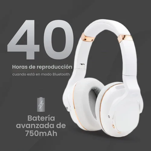 Vista 5 de WAVV Element Active - Auriculares inalámbricos con cancelación de ruido Bluetooth con micrófono, graves profundos, carga rápida de 40 horas