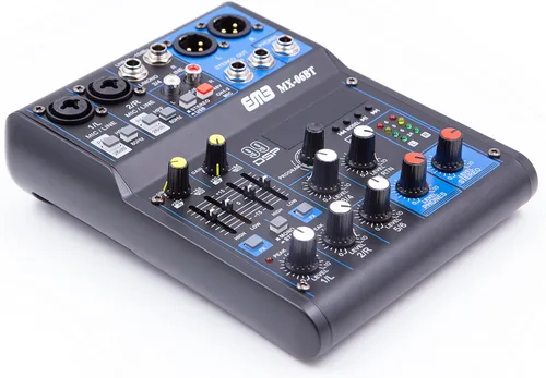 Vista 2 de EMB MX06BT 99 DSP 6-Channel Audio Mixer Consola de mezcla MP3 Sound Desk con Bluetooth