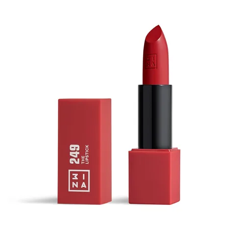 Vista 9 de 3INA The Lipstick - Lápiz labial hidratante para mujer, acabado satinado semimate con 5 horas de uso prolongado, altamente pigmentado y cómodo 245
