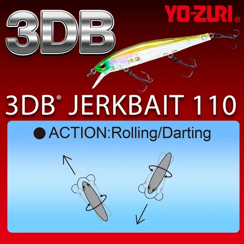 Vista 3 de Yo-Zuri 3DB Jerkbait 110