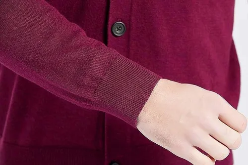 Vista 4 de Gilboa Suéter tipo cárdigan 100% algodón para hombre