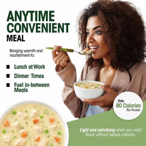 Vista 6 de Mezcla para sopa dietética WonderSlim de alto contenido de proteínas