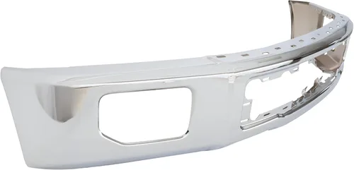 Vista 3 de Garage-Pro Parachoques compatible con Ford F-150 2015-2017 para modelos sin agujeros de cubierta lateral cromado delantero FO1002422