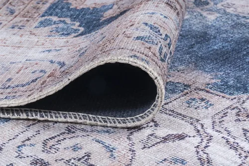 Vista 193 de GLN Rugs Traditional Collection - Alfombra de felpilla lavable a máquina, tradicional lavable, antideslizante, alfombra de felpilla de pelo corto