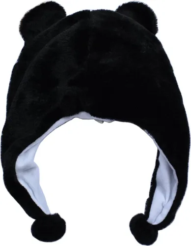 Vista 2 de Sombreros de animales unisex de felpa de invierno con solapa para orejas