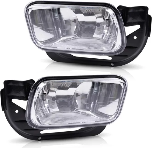 Vista 22 de PIT66 Luces antiniebla, compatibles con Dodge Dakota 1997-2000/lámpara antiniebla Durango 1998-2000, transparente