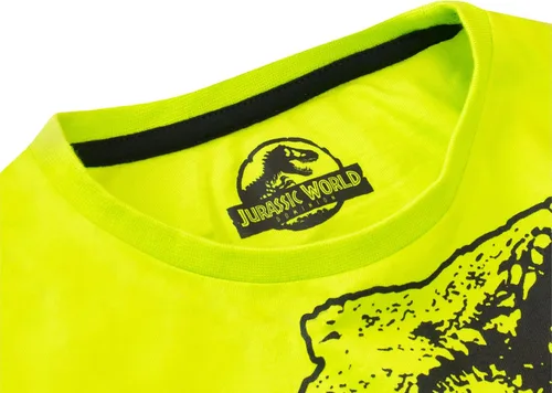Vista 5 de Jurassic World Conjunto de camiseta y pantalones cortos de dinosaurio para niños