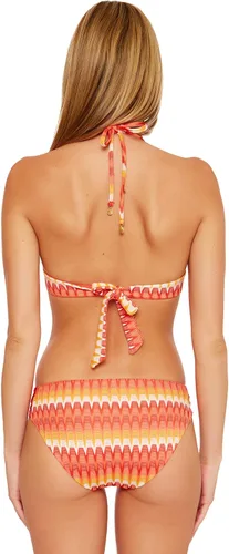Vista 2 de Trina Turk Womens Sunray Underwire Triangle Bikini Top - Adjustable, Tie Back - Swimwear Separates for Women
