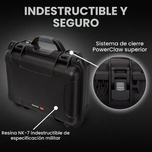 Vista 2 de Nanuk 920 - Caja rígida impermeable Negro