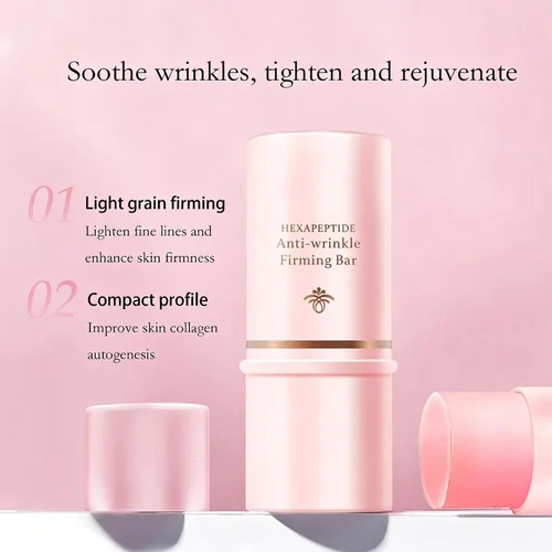 Vista 4 de Wrinkle Bounce Multi Balm Stick Korean, Crema Hidratante Todo en Uno Wrinkle Bounce, Barra de Bálsamo Facial Hidratante con Colágeno, Hidratante