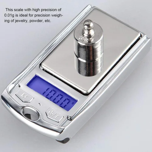 Vista 9 de Báscula electrónica de 3.53 oz/0.00 oz, gramos digitales y onzas para pérdida de peso, hornear, cocinar a pequeña escala de alimentos, báscula