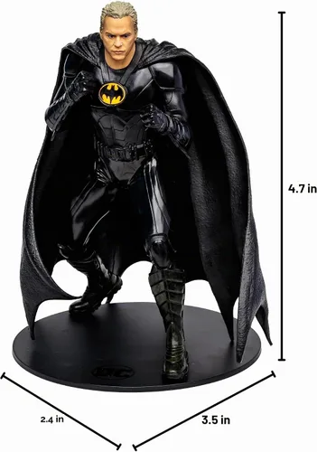 Vista 10 de McFarlane Toys - DC Multiverse Batman Multiverse Unmasked (The Flash Movie) Gold Label 12in Estatua