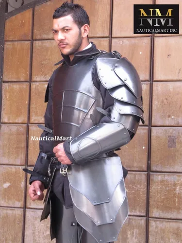 Vista 5 de NauticalMart Armor ConQuest Undead - Conjunto completo de armadura medieval negra