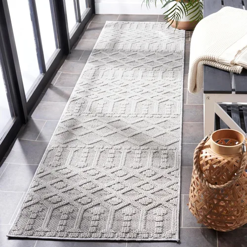 Vista 15 de SAFAVIEH Global Collection - Alfombra de pasillo, 2 pies 2 pulgadas x 8 pies, diseño beige y marfil, no desprende pelusa y de fácil cuidado