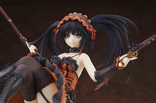 Vista 13 de Date A Live: Kurumi Tokisaki Figura de PVC totalmente pintada a escala 1:7, multicolor, 9 pulgadas