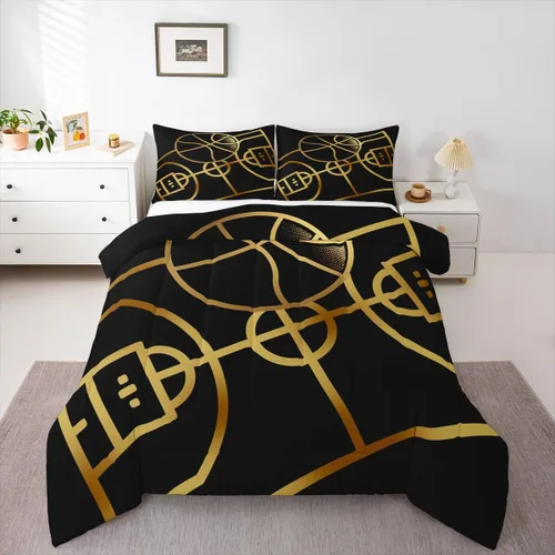 Vista 12 de Erosebridal Juego de edredón de bandera estadounidense tamaño individual para niños y adolescentes, juego de ropa de cama de camuflaje, edredón