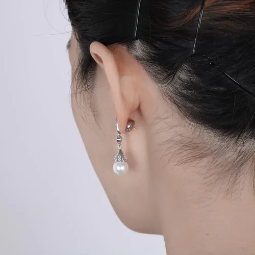 Vista 6 de Respaldos de Aretes de Oro, Respaldos de Aretes Grandes – 4 Piezas Repuestos de Aretes Perforados de Oro de 18K para Orejas Caídas Aretes Pesados
