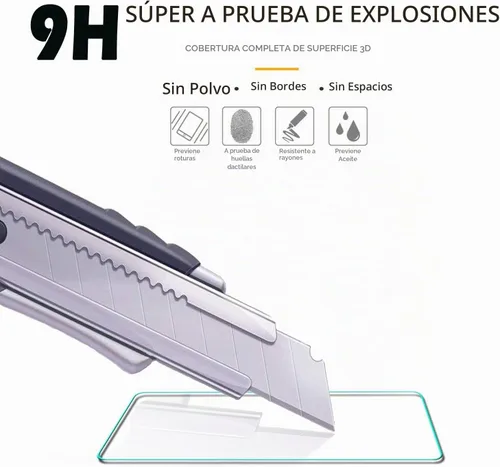 Vista 3 de (3 unidades) Compatible con Xiaomi Redmi Note 13 Pro 5G / Redmi Note 13 Pro Protector de pantalla de vidrio templado, sensible al tacto, compatible