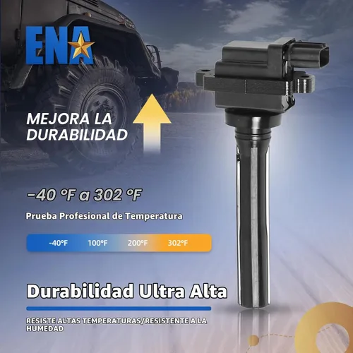 Vista 3 de ENA Juego de 4 bobinas de encendido compatibles con Chevrolet Suzuki Tracker Aerio Esteem Vitara 1999 2000 2001 2002 2003 2004 2005 2006 2007 1.6L