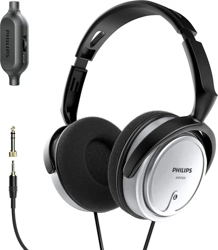 Vista 9 de Philips - Auriculares con cable para diadema, estéreos para podcasts, monitoreo de estudio y grabación para computadora, teclado y guitarra