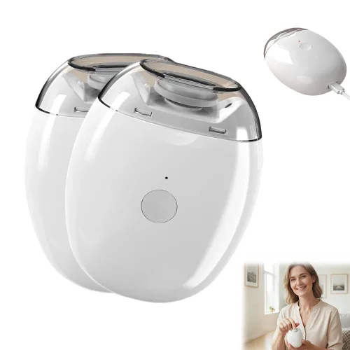 Vista 8 de Amoladora de uñas automática universal, portátil 3 en 1 con luz LED y 3 velocidades, cortador automático de uñas y recortador de pulido para toda