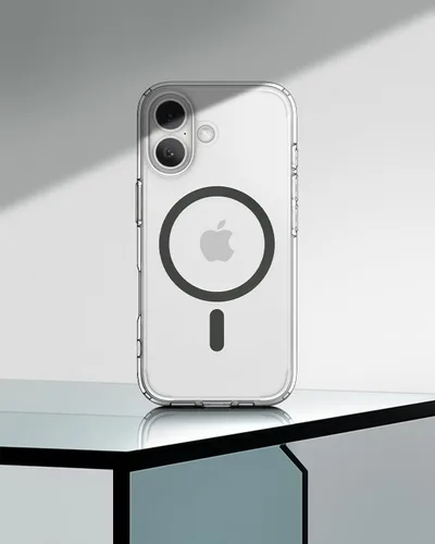 Vista 3 de Spigen Funda para iPhone 17, Ultra Hybrid MagFit [Control de cámara cubierta de TPU] [Anti-amarilleo] [Compatible con Magsafe] - Grafito