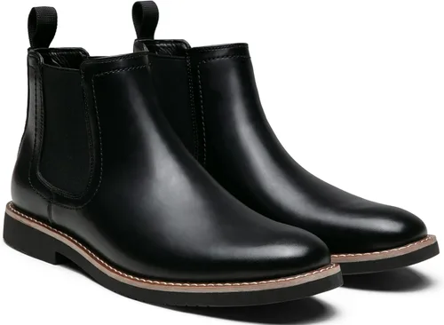 Vista 5 de Vostey Botas Chelsea para hombre, botas de vestir casuales
