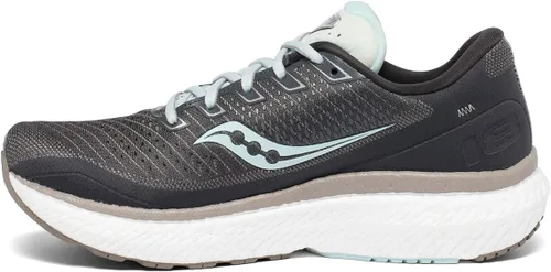 Vista 6 de Saucony Tenis de correr Triumph 18 para mujer, Piedra lunarCoral