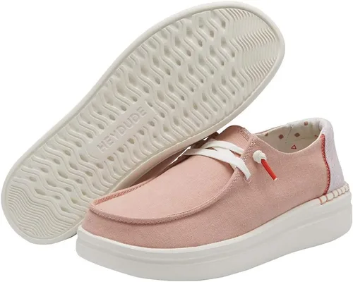 Vista 75 de Hey Dude Wendy - Zapatos de mujer, mocasines sin cordones para mujer, cómodos y ligeros