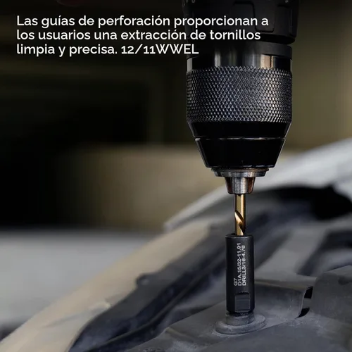 Vista 3 de Juego de 55 extractores de tornillos fáciles de sacar con kit extractor