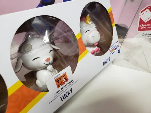Vista 7 de Funko Dorbz: Despicable Me 3 - Figura de vinilo de 3 pulgadas, esponjosa, Agnes y Lucky